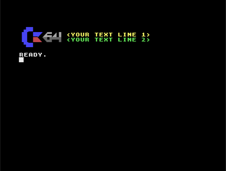 Commodore 64 Logo (Enhanced)