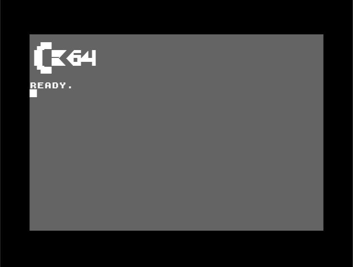Commodore 64 Monochrome Logo